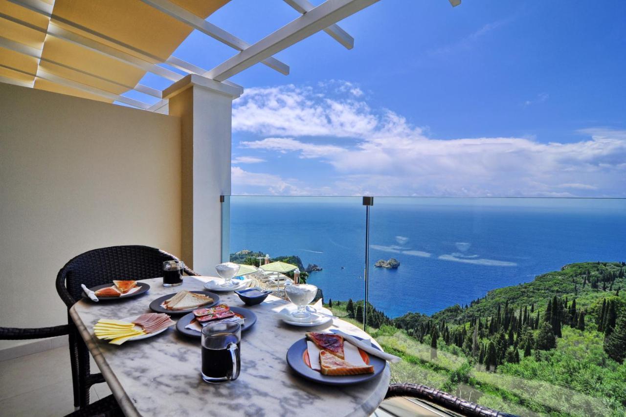 Golden Fox Studios And Suites Lákones Dış mekan fotoğraf